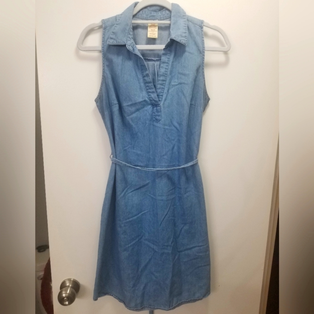 Denim dress